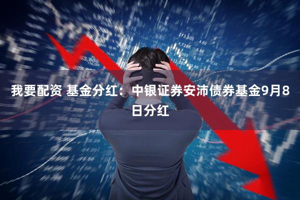 我要配资 基金分红：中银证券安沛债券基金9月8日分红